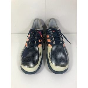 Adidas FX1730 Solecourt Primeblue Sneakers Shoes Blue White Orange Men's US 10